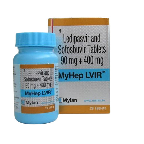 Ledipasvir and Sofosbuvir Tablets 90 mg +400 mg