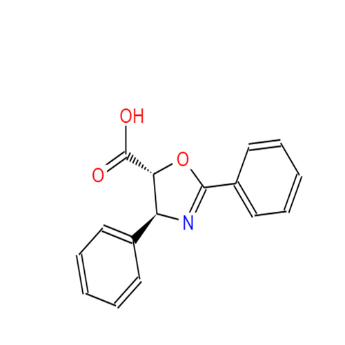 (4S5R)-45-Dihydro-24-Diphenyloxazole-5-Carboxylic Acid - White Solid C16H13NO3 | High Purity Research Grade Pharmaceutical Intermediate