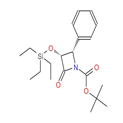 (3R,4S) -tert-butyl 2-oxo-4-phenyl-3- (triethylsilyloxy)azetidine-1-carboxylate