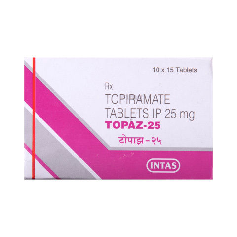 Topiramate Tablets I.P. 25 Mg (Topaz) General Medicines