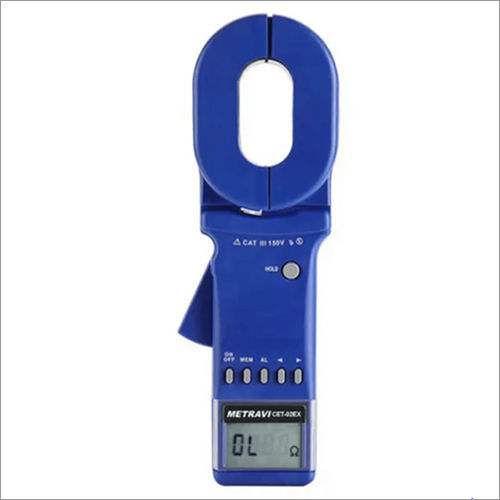 CET-02EX Metravi Clamp On Ground Resistance Tester