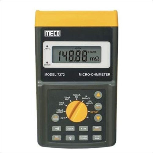 7272 Meco Micro OHM Meter