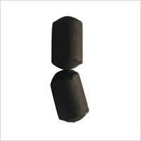 Black Capsule Shape Magnet