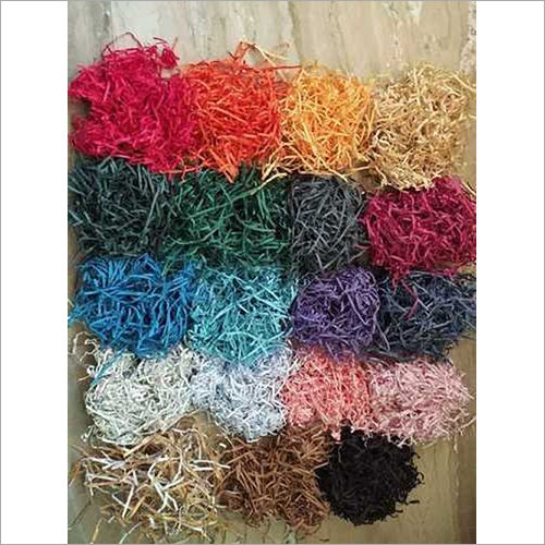 Available In Different Color Shredded Packing Paper