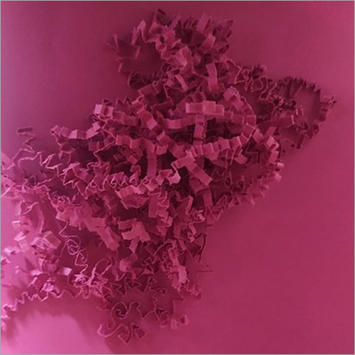 Dark Pink Shredded Filler Paper