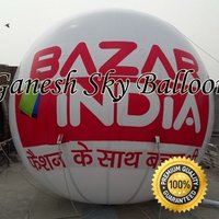 Bazar India Advertising Sky Balloon, 12 feet Air Balloon - Ganesh Sky Balloon