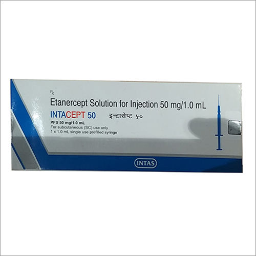 50 MG Etanercept Solution For Injection