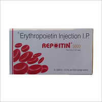 Erythropoietin Injection Ip - Pharmaceutical Grade | Enhances Red Blood Cell Production, Supports Anemia Treatment