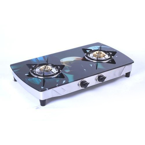 LPG Stove 2 burner GlassTop RCW-2002