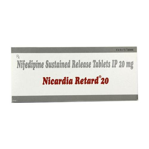Nifedipine Sustained-Release Tablets IP 20 mg