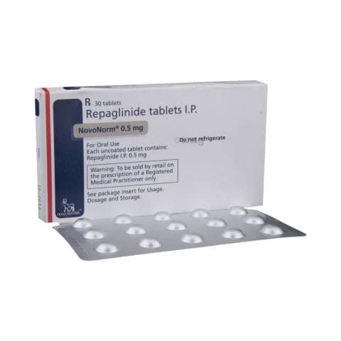 Repaglinide Tablets 0.5 mg