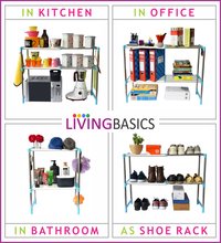2 Tier Office Racks