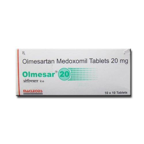 Olmesartan Medoxomil Tablets IP 20 mg