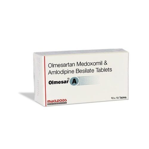 Olmesartan Medoxomil & Amlodipine Besilate Tablets General Medicines