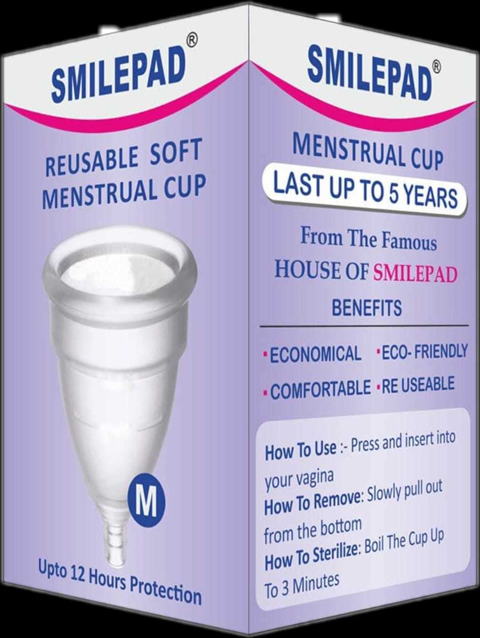 SMILEPAD REUSABLE MENSTRUAL CUP