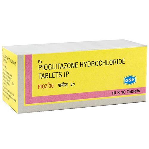 Pioglitazone Hydrochloride Tablets I.P. (Pioz 30)