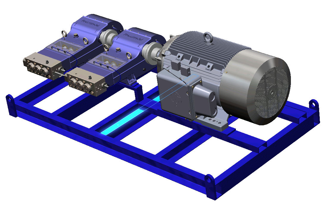 20K Hydroblaster Semi-Automatic Hydroblaster 20 K