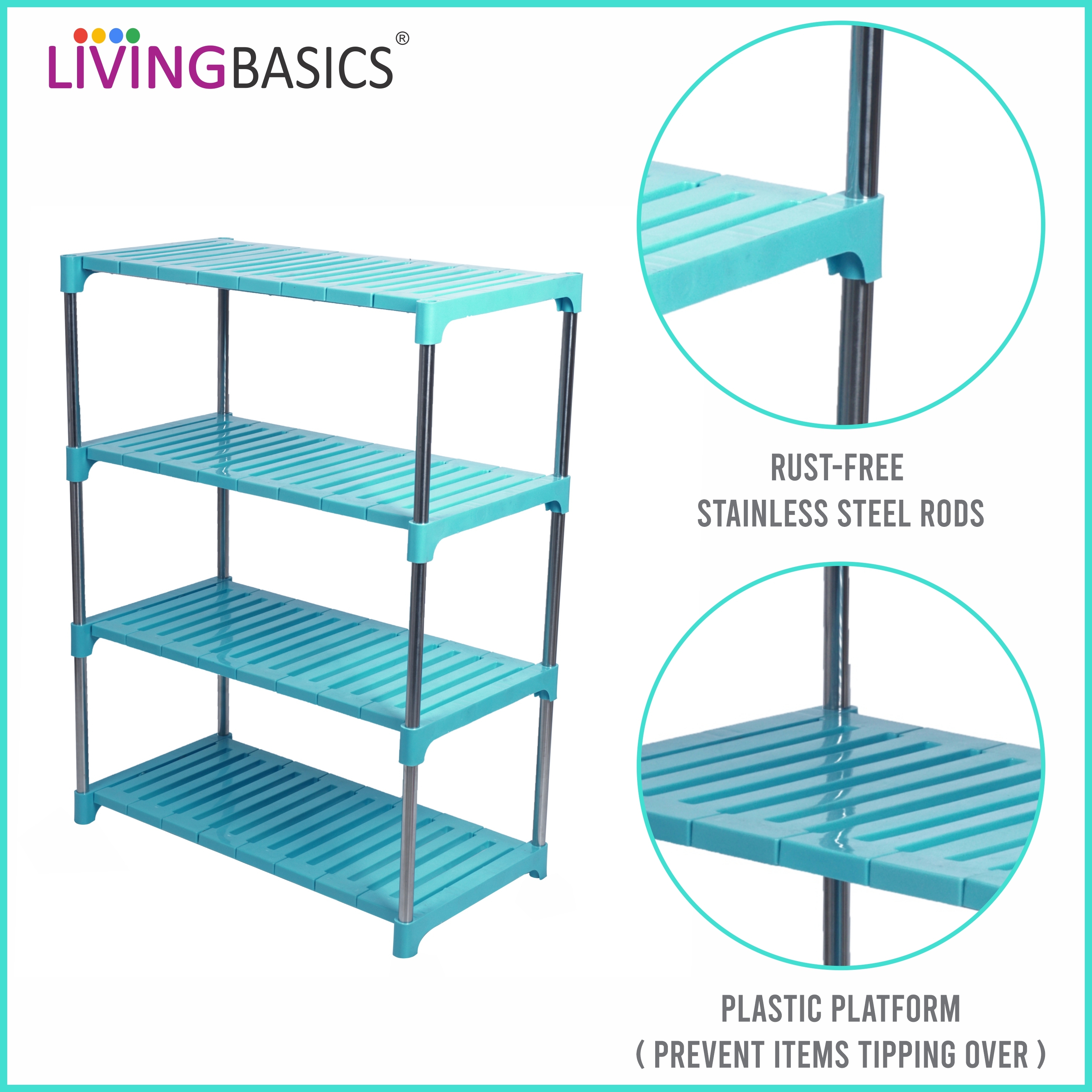 4 Layer Office Racks