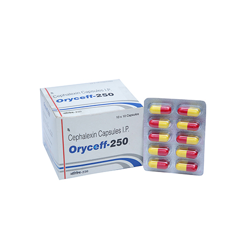 250 mg Cephalexin Capsules By J. R. S. ORYX PHARMACEUTICALS (P) LTD.