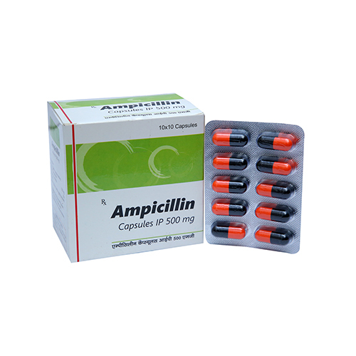 500 mg Ampicillin Capusles By J. R. S. ORYX PHARMACEUTICALS (P) LTD.