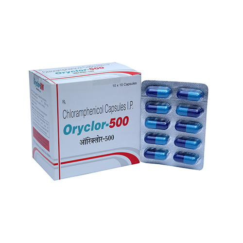 500 mg Chloramphenicol Capsules