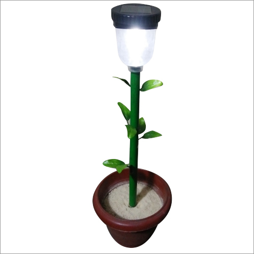 Solar Garden Flower Pot Bollard