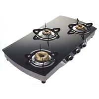 Lpg Stove 3 Burner Glasstop Rcw-3001