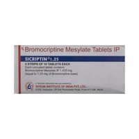 Bromocriptine Mesylate Tablets I.P. 1.25 mg