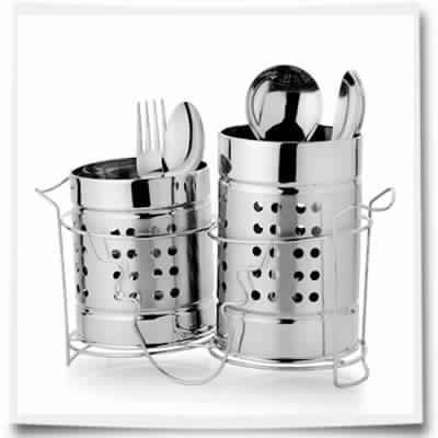 Stainless Steel Cutlery Holder