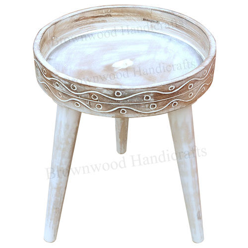 Decoration Mango Wood Stool