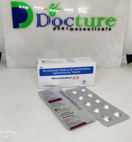 Montelukast Sodium And Fexofenadine Hydrochlaride Tablets