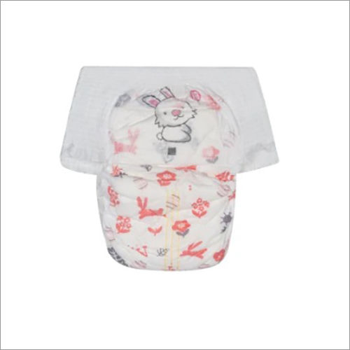 White Small Cotton Baby Pant Style Diaper