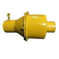 Spark Arrestor - Ms Material, 2-inch Size, Yellow Color | Manual Operation For Highly Sensitive Zone Usage