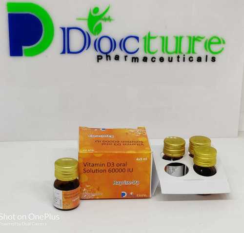 Vitamin D3 Oral Solution  60000 Iu