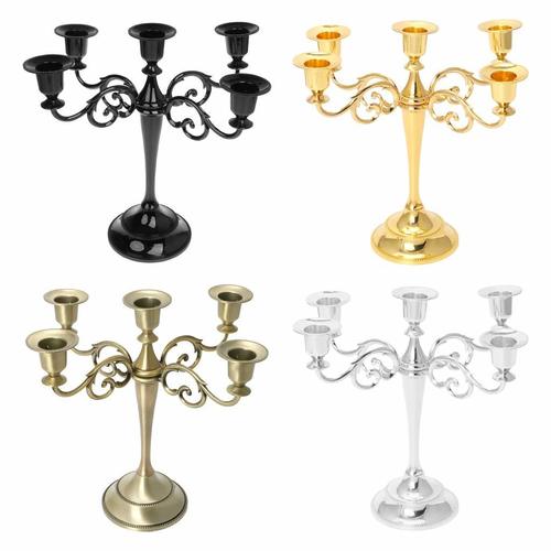 BRASS CANDELABRA IN FOUR DIFFERENT COLOUR