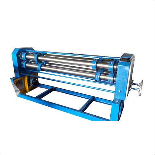4 Bar Rotary Cutting And Creasing Machine - Graded Alloy Steel Knives, Robust Build for Corrugated Board Cutting and Creasing