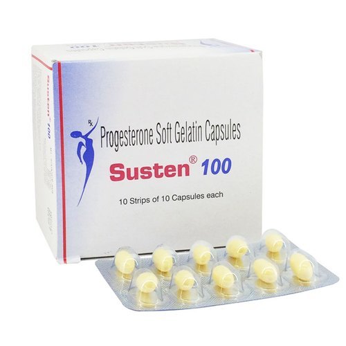Progesterone Soft Gelatin Capsules 100 mg (Susten)
