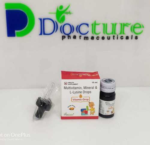 Multivitamin Minerals L-Lysine Drops