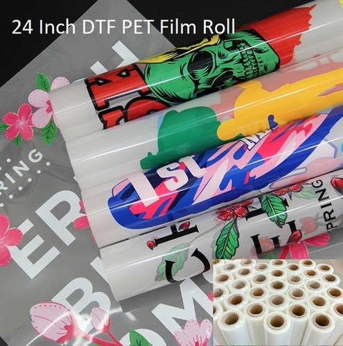DTF PET Film Rolls 12 Inch and 24 Inch