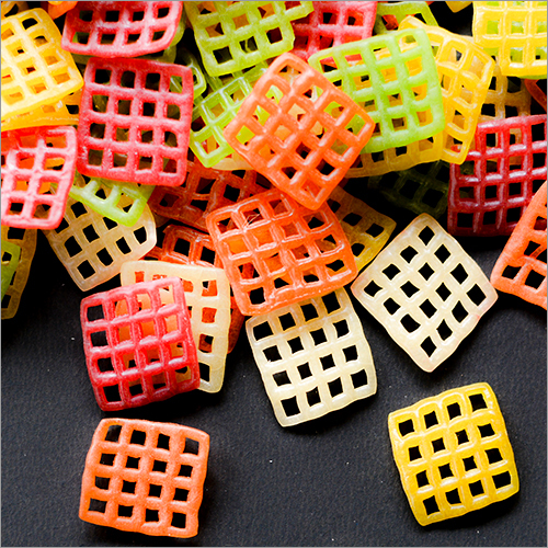 Grid Color Snack Pellets Fryums