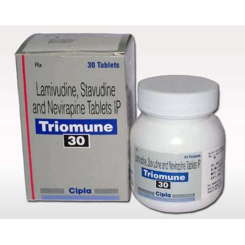 Lamivudine, Stavudine and Nevirapine Tablets I.P. 30 mg