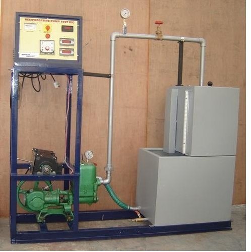 Reciprocating Pump Test Rig Variable Speed With Swinging Field Dynamometer Body Material: Stainless Steel