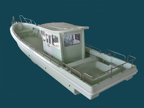 Liya 13M Fiberglass Hull Fishing Boat Work Boat Capacity: 6370 Kg/Day