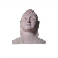 FRP Buddha Face Head Statue