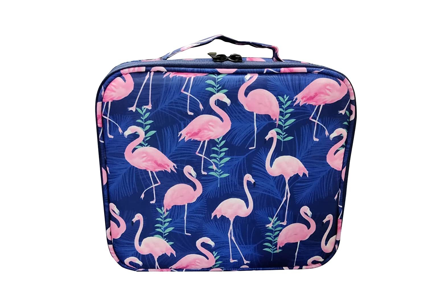 Makeup Cosmetic Storage Case with Adjustable Compartment