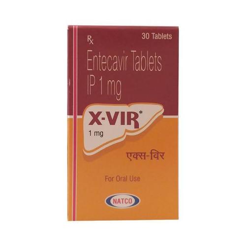 Entecavir Tablets IP 1 mg (X Vir)