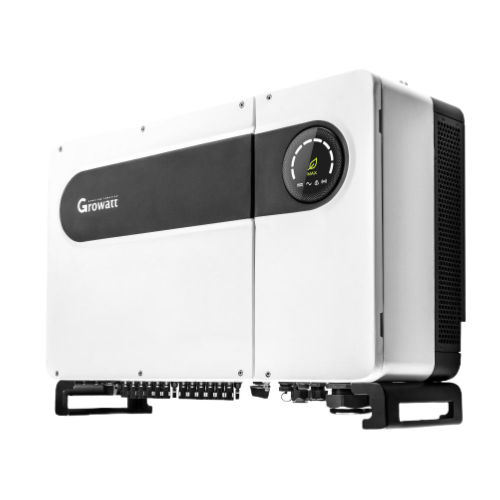 White Growatt Solar Inverter: 80 Kw