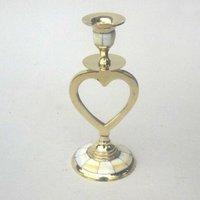 BRASS UNIQUE TAPER CANDLE HOLDER