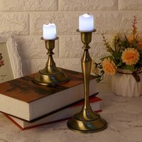 BRASS UNIQUE TAPER CANDLE HOLDER