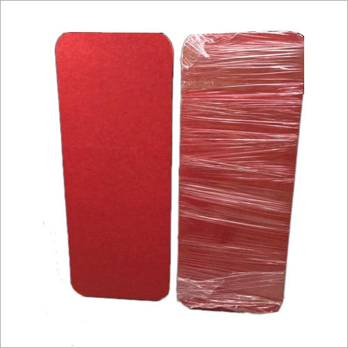 Red Acoustic Wall Panel